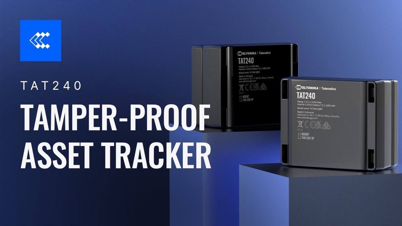 Tamper-Proof Asset Tracker | TAT240 | Teltonika