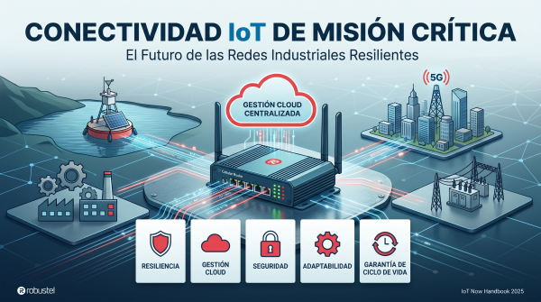 Conectividad IoT de Misión Crítica: El Futuro de las Redes Industriales Resilientes
