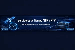 Servidores de Tiempo NTP y PTP: Guía Técnica para Ingenieros de Automatización banner_ntp-servers